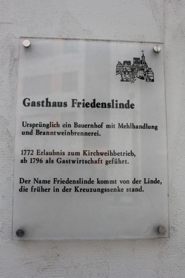 Hotel Zur Friedenslinde Nuremberg Exterior photo